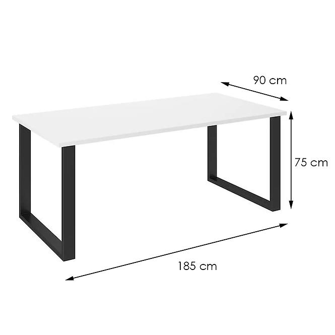 Asztal Imperial 185x90-fehér,4