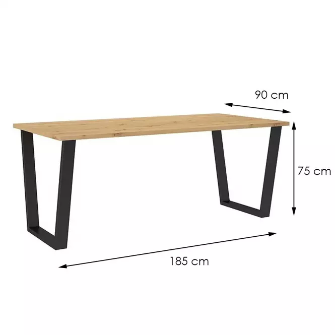 Asztal Cezar 185x90 – Artisan