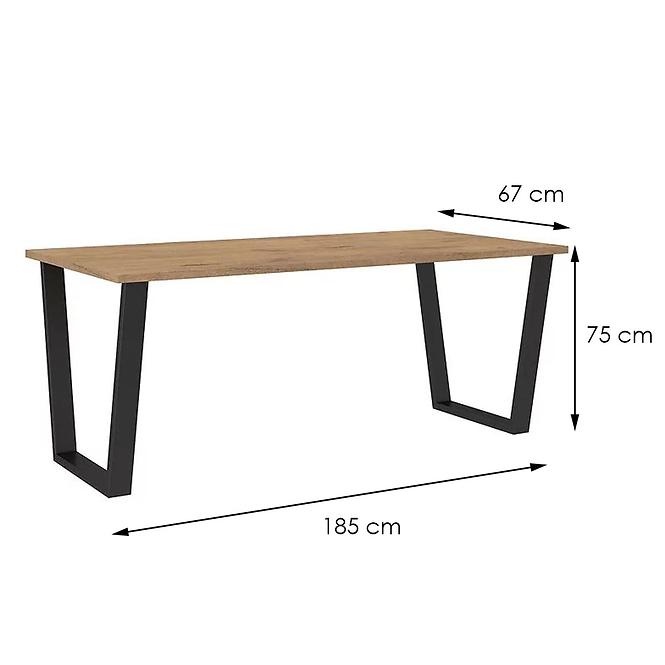 Asztal Cezar 185x67 – Lancelot