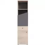 Könyvszekrény 45 Delta dl5 tölgy/antracit