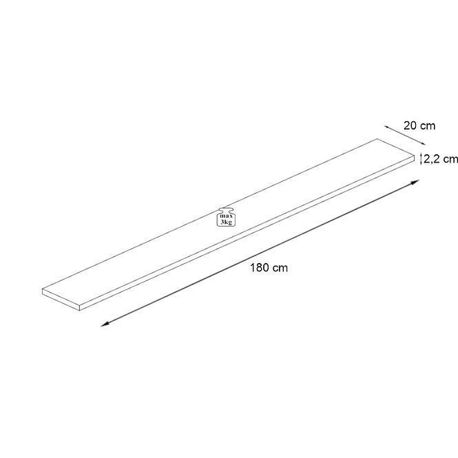 Falipolc Switch SW1 Fekete