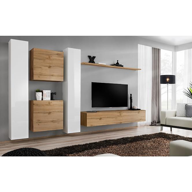 Fali szekrény Switch SW1 fehér,6