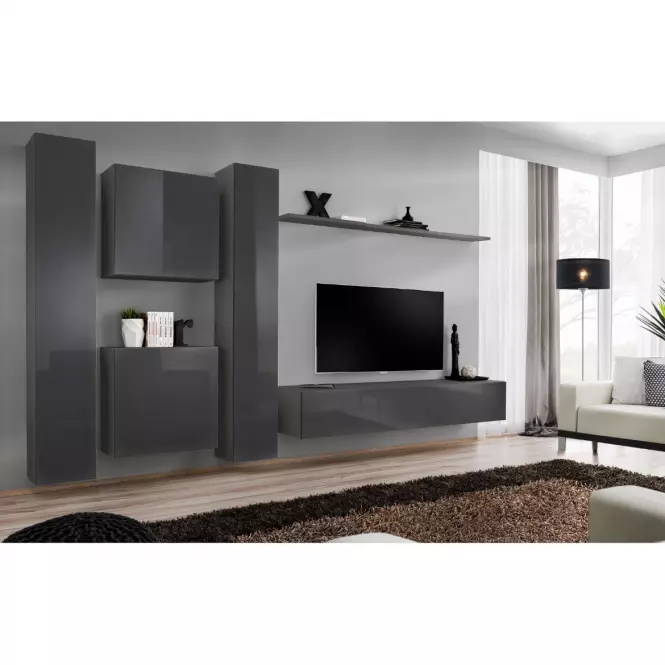 Fali szekrény Switch SW1 Grafit