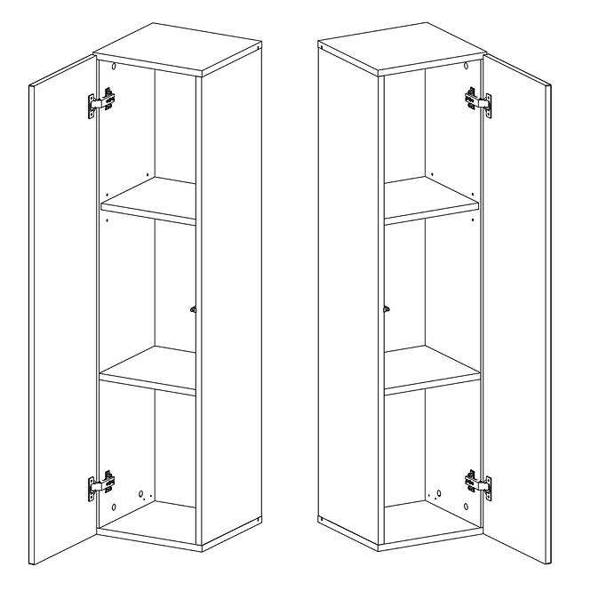 Fali szekrény Switch SW2 Wotan,3