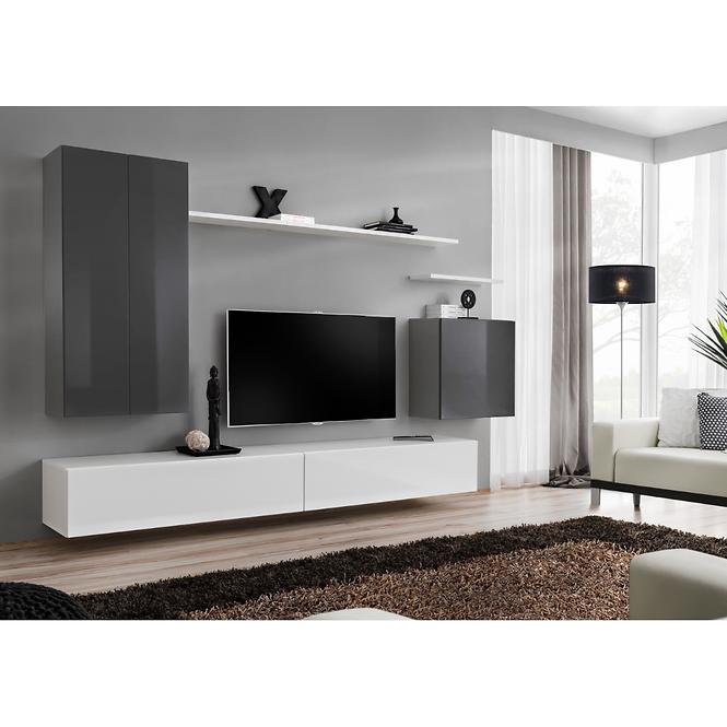 Fali szekrény Switch SW3 Grafit,3