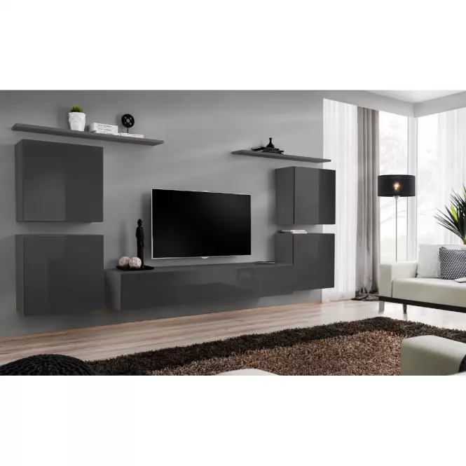 Fali szekrény Switch SW3 Grafit