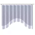 Jacquard függöny NIKA 300x160 fehér