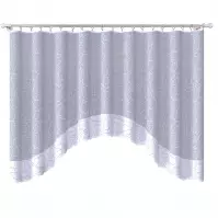 Jacquard függöny NIKA 300x160 fehér