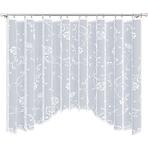 Jacquard függöny POSŁONEK 300x150 fehér