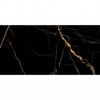 Csempe Gres Black Gold High Glossy Rekt. 60/120