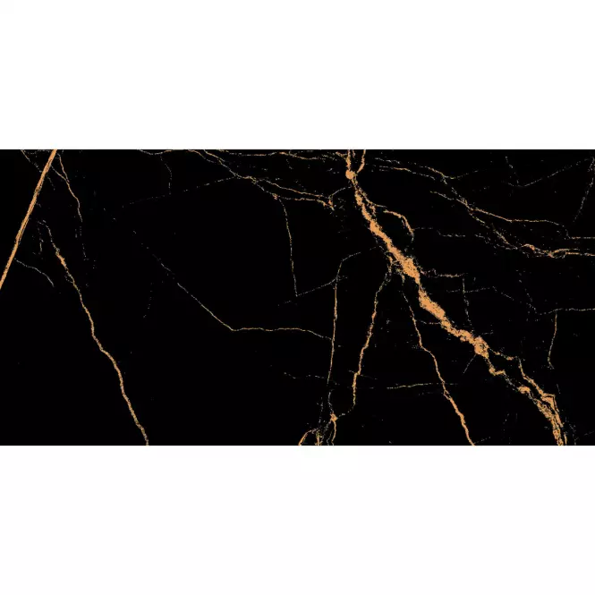 Csempe Gres Black Gold High Glossy Rekt. 60/120