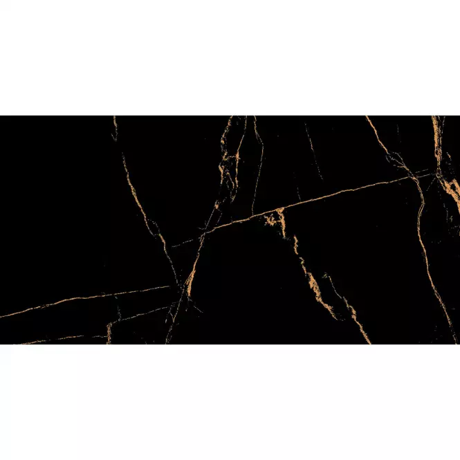 Csempe Gres Black Gold High Glossy Rekt. 60/120