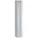 Fali szekrény Switch Üveg WW1 fehér  + LED