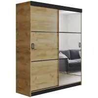 Szekrény Retro 3l 138 arany kraft