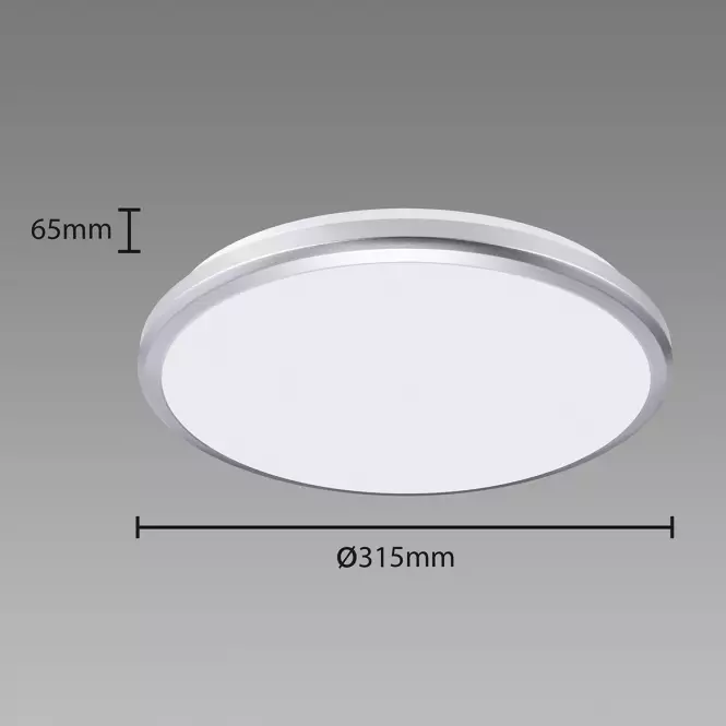 Mennyezet Planar LED 24W Silver 4000K 03840 PL1
