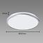 Mennyezet Planar LED 36W Silver 4000K 03841 PL1,4