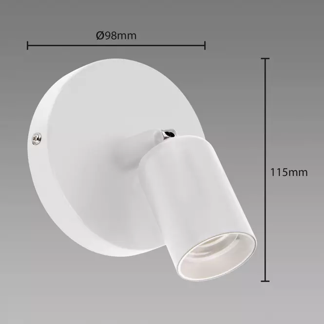 Lámpa Uno E27 1C White 03812 LK1