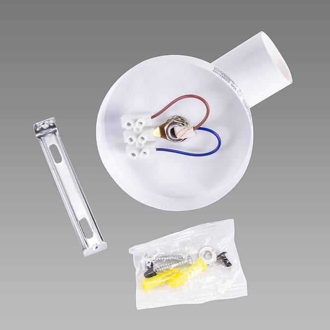 Lámpa Uno E27 1C White 03812 LK1