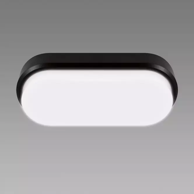 Mennyezeti lámpa Aron LED L 12W Black 4000K 03798