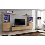 Nappali bútor Switch üveg+LED XIV Wotan