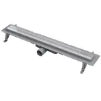 Lineáris vízelvezetés Cubik Abs+Inox 900