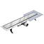 Lineáris lefolyó Duplex Inox csempe/Szatén 900,3