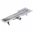 Lineáris lefolyó Duplex Inox csempe/szatén 1000