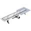 Lineáris lefolyó Duplex Inox csempe/szatén 1000,3