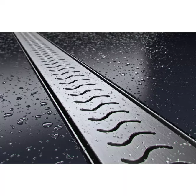 Lineáris vízelvezető hullám Inox 500