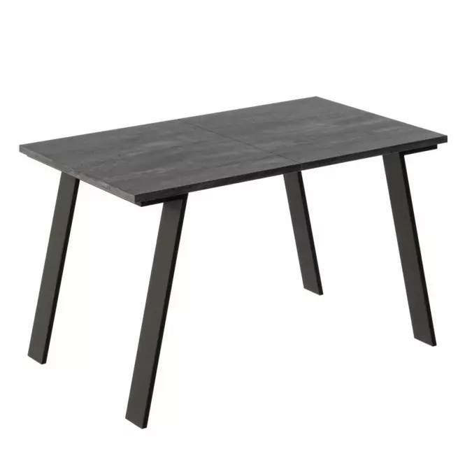Kinyitható asztalok  Liwia 130/210x80 cm Sötét Konkrét