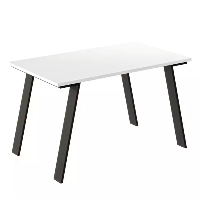 Kinyitható asztalok  Liwia 130/210x80 cm Fehér Fényű