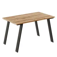 Kinyitható asztalok  Liwia 130/210x80 cm Tölgy Craft Aranysárga