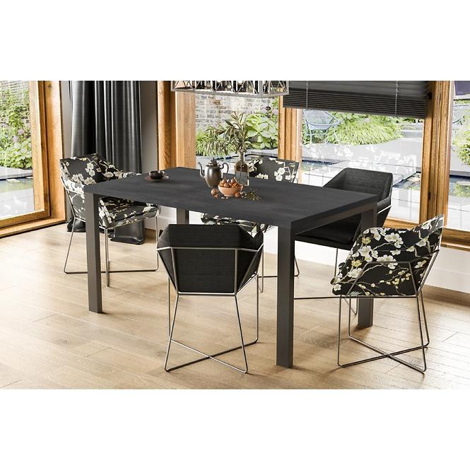 Kinyitható asztalok  Garant 80/170/80cm Konkrét sötét