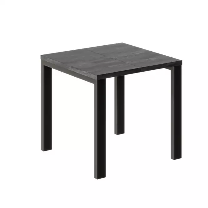 Kinyitható asztalok  Garant 80/170/80cm Konkrét sötét