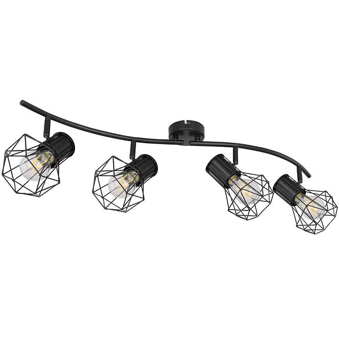 Lámpa 54017-4 Fekete LS4,5
