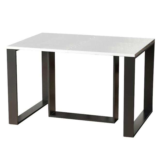Kinyitható asztalok  Borys-130/330x80cm Fehér fényű