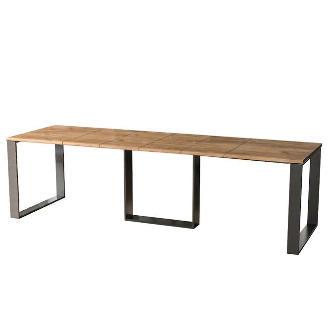 Kinyitható asztalok  Borys-130/330x80cm Tölgy  Craft Arany