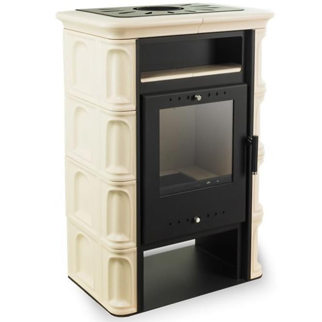 Kandallókályha Coria Cream 6kW