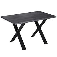 Asztal X-210 Konkrét sötét