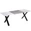 Asztal X-210 Fehér fényű,2