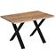 Asztal X-210 Tölgy Craft Arany
