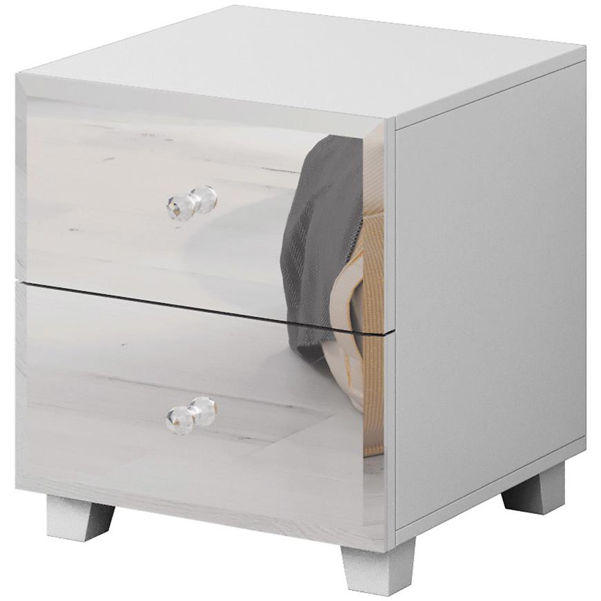 Éjjeliszekrény Bellagio 22 2S fehér