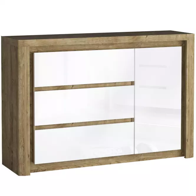 Komód Livinio L15 Ribbeck/fehér