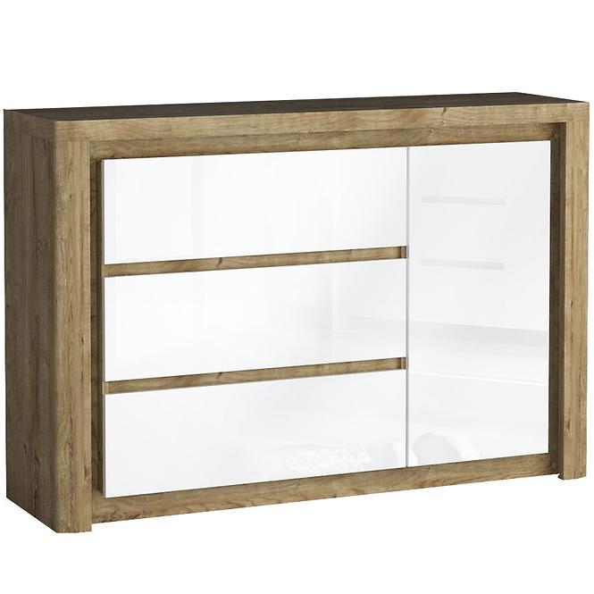 Komód Livinio L15 Ribbeck/fehér,2