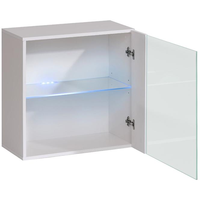 Fali szekrény Switch WW3 fehér +LED,2
