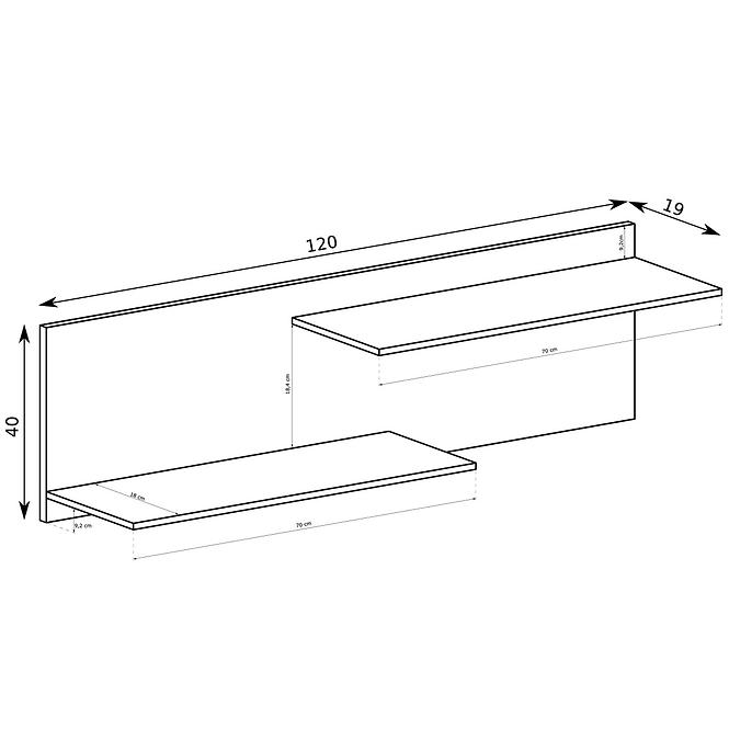 Falipolc Livinio L11 ribbeck/fehér