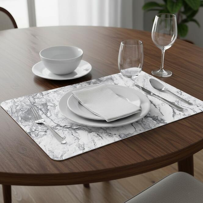 Asztalterítő Marmi White 230-2544 29 x 44 cm