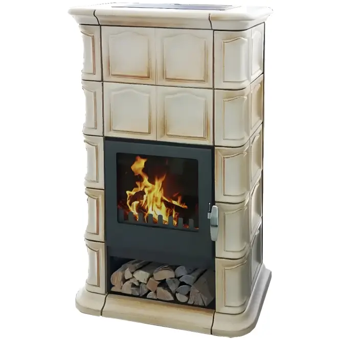 Kandallókályha Wels creambrown 8KW