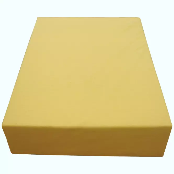 Elasztikus Jersey 160x200 kol. 5102 sárga