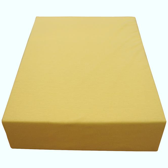 Elasztikus Jersey 160x200 kol. 5102 sárga,3